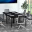 Ensemble de 4 tables de conférence Boede Pivit-88543644