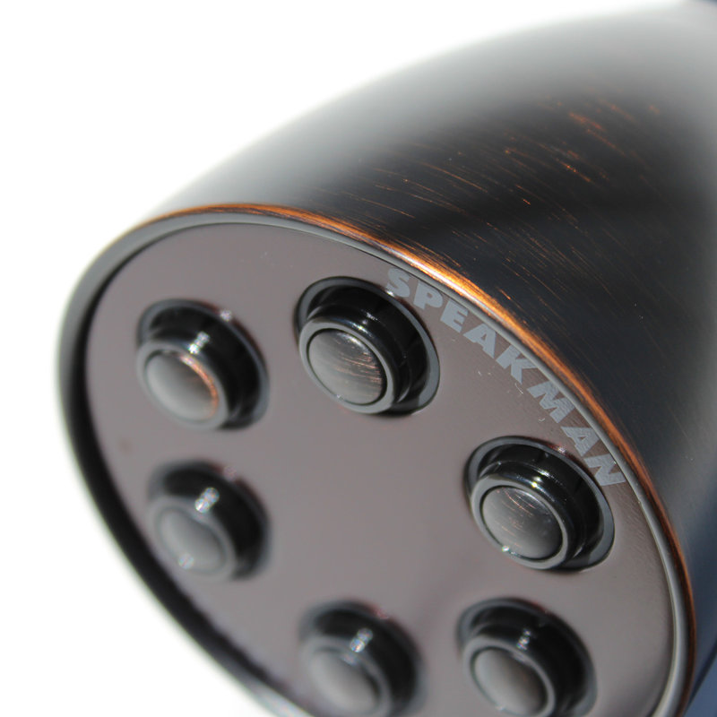 Icon Anystream Multi Function Adjustable Shower Head, Oil-Rubbed Bronze