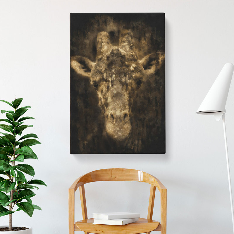 Giraffe Vol.1 - Wrapped Canvas, 76cm H x 50cm W x 3cm D