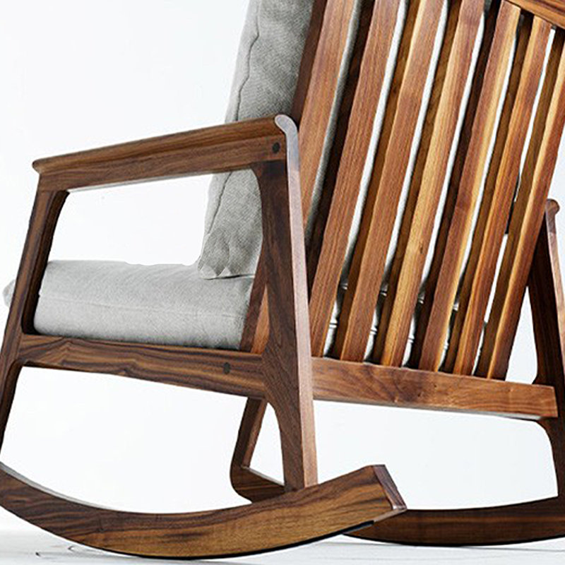 High quality solid wood rocking chair, Off-White