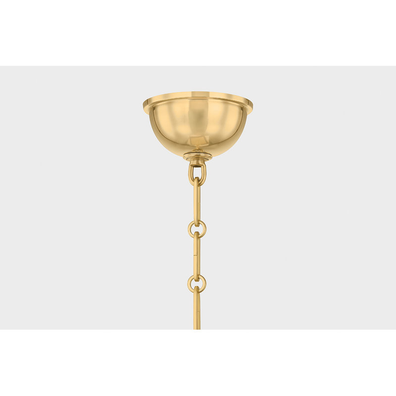 Houghton Lantern in Aged Brass and Distressed Bronze by Mark D. Sikes, Aged Brass/Distressed Bronze