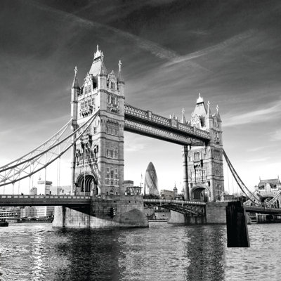 Ss London Bridge - Wrapped Canvas Print