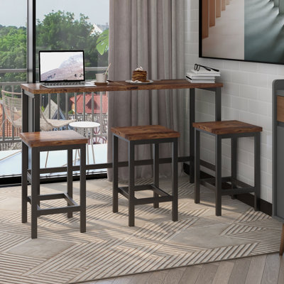 3 - Person Four Leg Dining Set