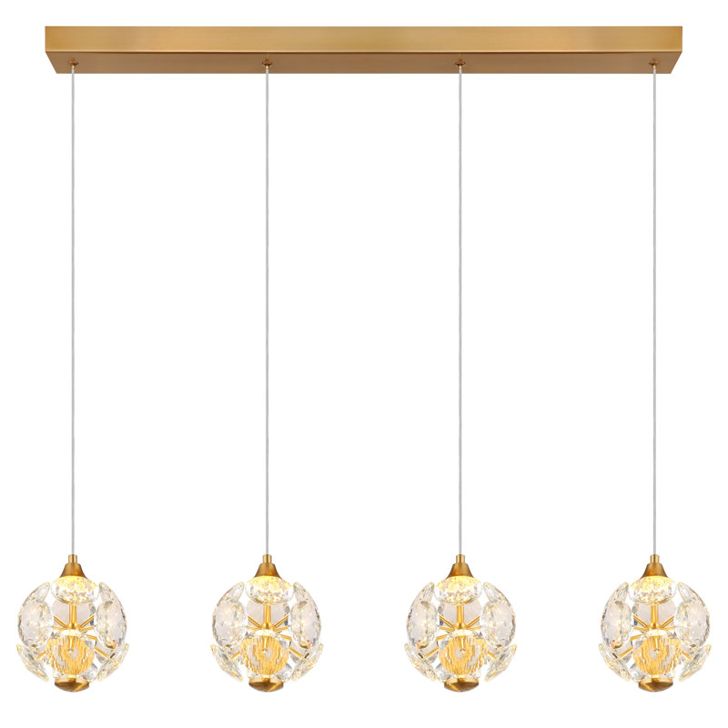 1 - Light Gold LED Pendant