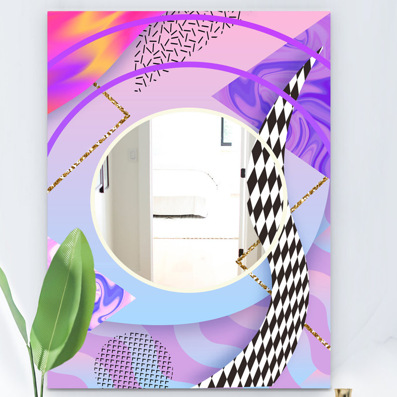 Miroir mural Spacy Dimensions 6, H 39,4 po x l 29,5 po