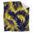 Jaune moyen / bleu foncé