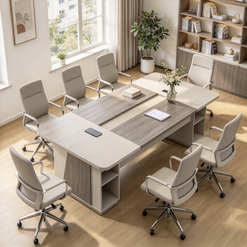 93.7 " MDF Rectangle Conference Table