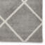 Eielt area rug Machine Woven Rectangle Greay/Cream-856785919