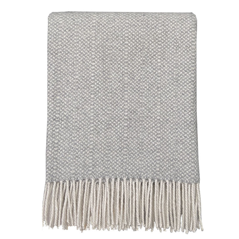Wool Telluride Throw, Gray
