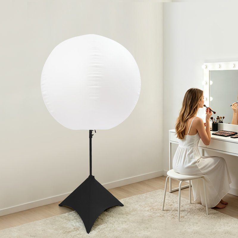 Ballon lumineux gonflable à DEL, lampe gonflable décorative à hauteur réglable avec trépied pour mariages, fêtes et événements.