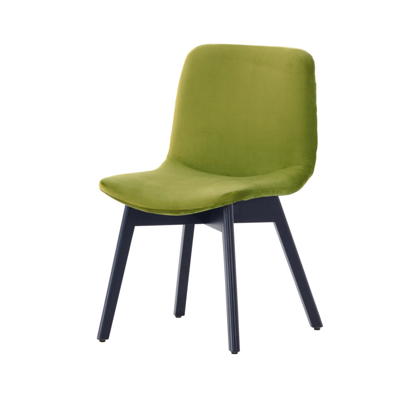 Jada 137.2cm H Velvet Upholstered Side Chair, Light Green