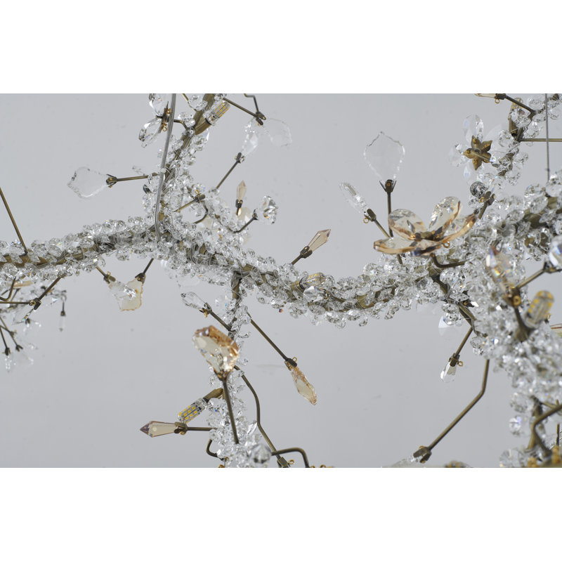 Lustre 30 branches en bronze éclectique Eclectic
