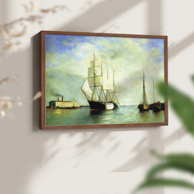 Nautical Series-LVII - Reproduction encadrée - Restickable