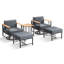 Ensemble de conversation de patio pour 2 personnes Coan Archlebov-1583210596