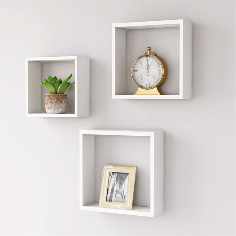 Laja 3 Piece Square, 30 cm H x 30 cm W x 10 cm D