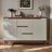 Modern Simple Wood Grain Solid Wood Sideboard