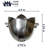 Aluminum Lotus Cup Rain Chain Replacement Downspout for Gutters-858698736