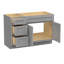 Base de meuble-lavabo simple 48 po seulement-93719215