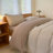 Gingham Duvet Cover Set, Grid Simple Geometric Square Pattern Comforter Cover, Soft Plaid Washed Microfiber Bedding Cover-113514603-113514600