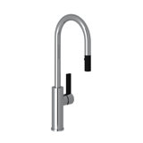 Tuario Pull-Down Bar/Food Prep Kitchen Faucet with C-Spout