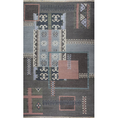 Bernie Wool Geometric Indoor Rug
