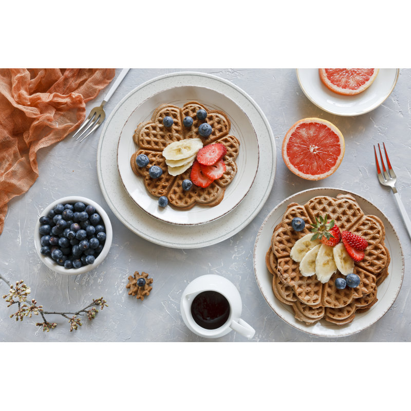 Homemade Waffle Cake - Wrapped Canvas Print, 51cm H x 76cm W x 3.8cm D
