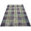 Tapis unique en laine noué à la main de style années 1960 de 6 pi 1 po x 9 pi 11 po vert / bleu / rouge / jaune