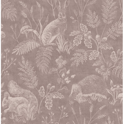 Woodland Toile Wallpaper