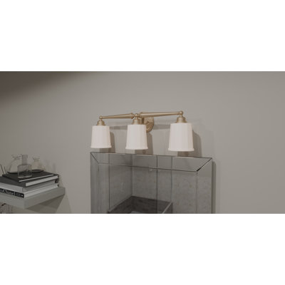 Éclairage pour meuble-lavabo à 3 lumières à intensité variable Benley