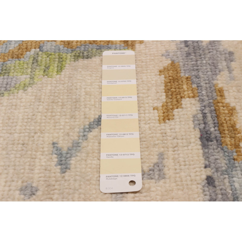 Tapis crème noué à la main One Of Kind Mystique 5 pi 11 po x 9 pi 2 po