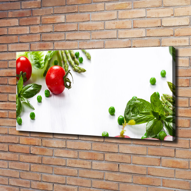 Fresh Vegetables - Wrapped Canvas Print