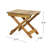 Abriele End Table, Outdoor Folding Side Table, Small Accent Table-806758626
