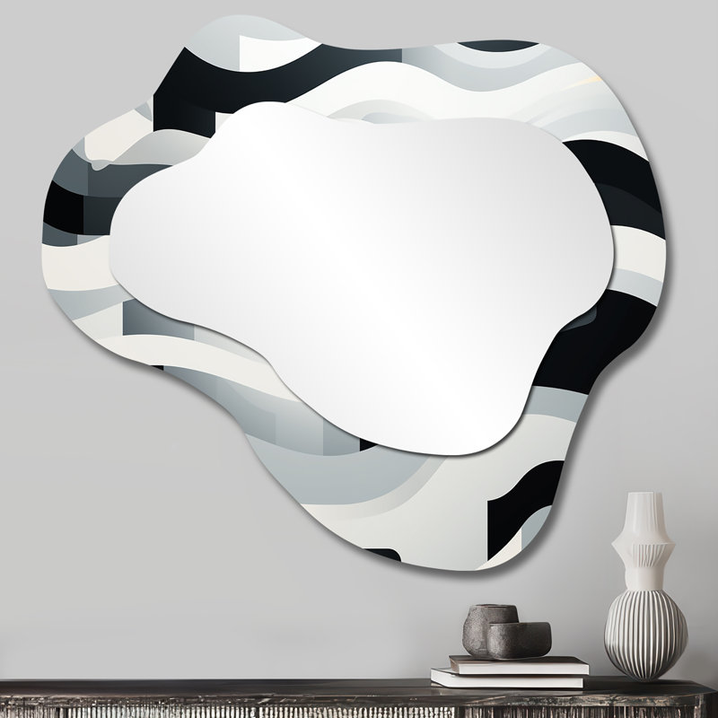 Miroir mural décoratif Vadia, 25 po x 28 po