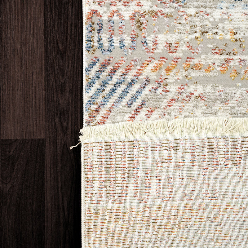 Abstract Indoor Rug, Rectangle 9' x 12'7"