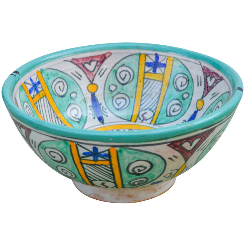 Afro-Moresque Handmade Decorative Bowl