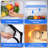 3.2 Cu.Ft Double Door Mini Fridge With Freezer For Dorm, Office, Bedroom-115843541