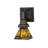 Sierra Prairie Mission Armed Sconce