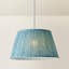 Clymer Linen Blend Empire Lamp Shade ( Slip-On ) in Blue-770281785