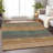 Premium Machine Washable Tweedy Terracotta Rug-833788253
