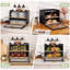Boîte à pain double couche, porte-pain de ferme avec fenêtre, boîte de rangement pour comptoir de cuisine, boîte à pain, noir-130001313