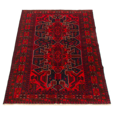 Teimani Red Rug 3'9" x 6'9"