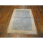 Allover Floral Ivory Beige Cream White Hand Knotted Pile Antique 1920s Cotton Rectangle Rug