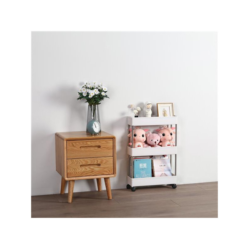 Ezhno 15cm W Stainless Steel Shelving Unit with Wheels