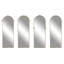 Burge Metal Flat Floor Mirror