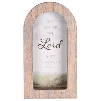 Arche encadrée «The Joy Of The Lord» 5 x 8