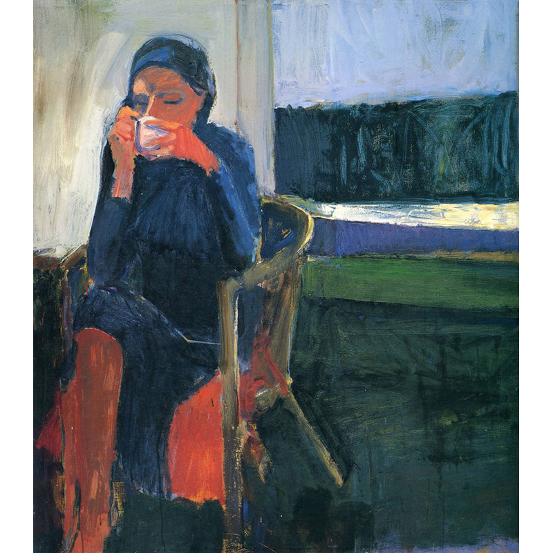 Coffee, 32" H x 28" W