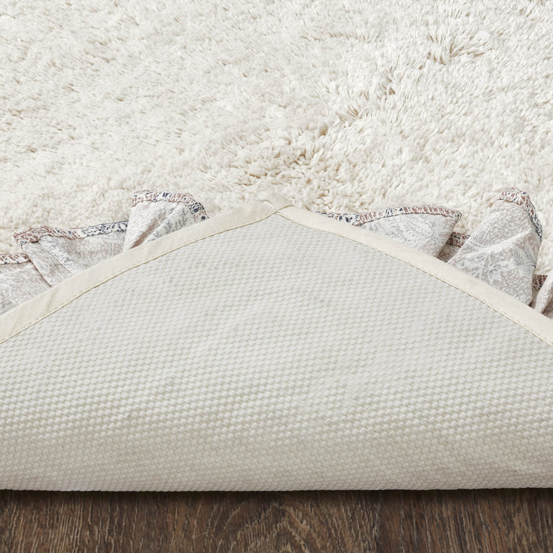 Liseron 100% Cotton Non-Slip Bath Mat, 20" W x 30" L