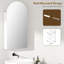 40 mm W 80 mm H Wall Mounted Framed Mirrored Bathroom Cabinets Shelves with Mirror-68837176