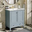 Meuble-lavabo multifonctionnel avec portes et tiroir-528172189