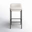Tabouret de comptoir rembourré avec repose-pieds Sykesville